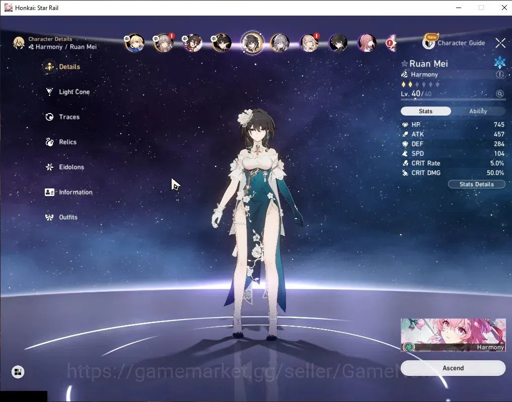 Honkai Star Rail Accounts Asia|TL 33|1 Golden Companion|4 Limited| Evanescia image 15