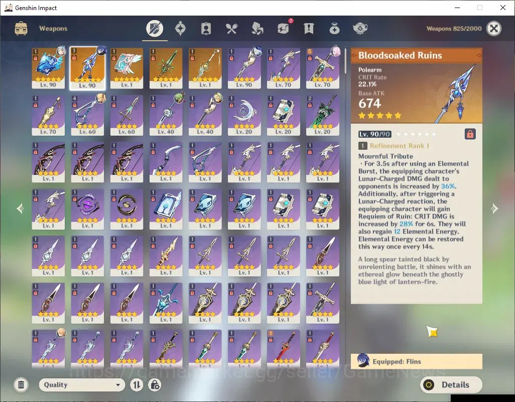 Genshin Impact Accounts ASIA|AR56|All Unset|3Limited+5(*5Weap)|[Flins,Neuv image 10