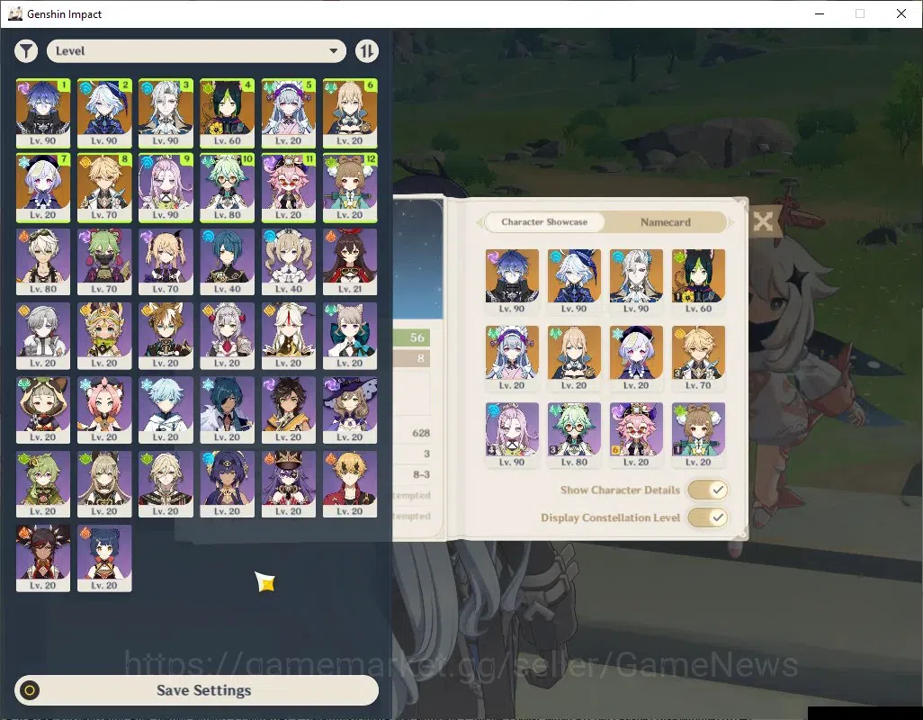 Genshin Impact Accounts ASIA|AR56|All Unset|3Limited+5(*5Weap)|[Flins,Neuv image 2