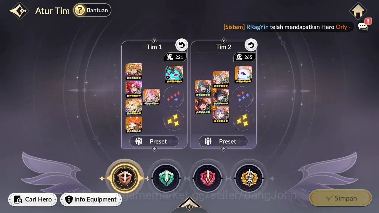 Seven Knights Re:Birth Accounts Global|5EX7(Fai,Melia,Juri,Rosie,Gelidus)Leg Costu image 1