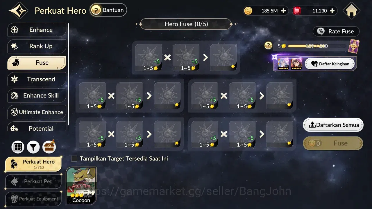 Seven Knights Re:Birth Accounts Global|5EX7(Fai,Melia,Juri,Rosie,Gelidus)Leg Costu image 13