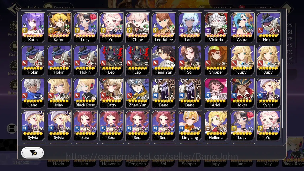 Seven Knights Re:Birth Accounts Global|5EX7(Fai,Melia,Juri,Rosie,Gelidus)Leg Costu image 15