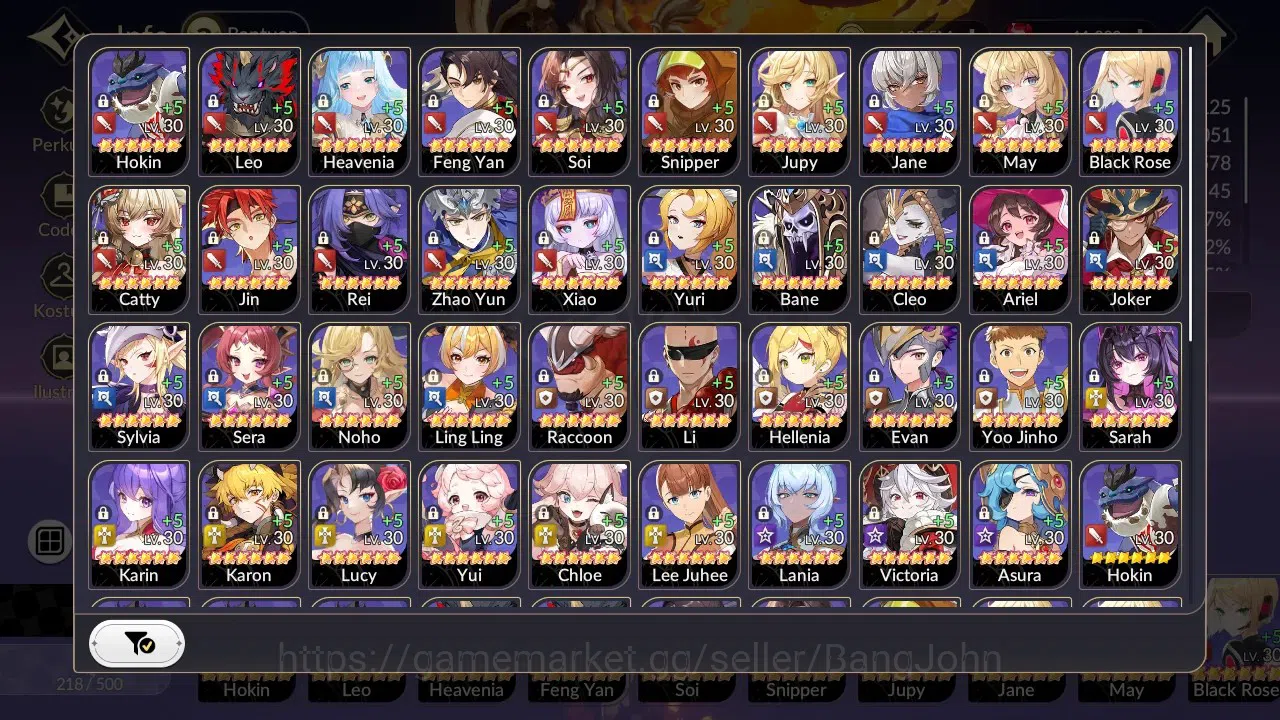 Seven Knights Re:Birth Accounts Global|5EX7(Fai,Melia,Juri,Rosie,Gelidus)Leg Costu image 16