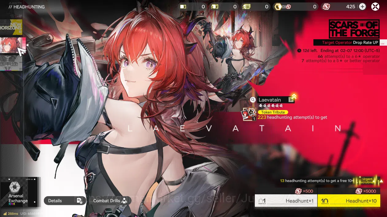 Arknights: Endfield Accounts NA/EU Lv4 | Fresh Starter Laevatain + 5 SR Characters(Snow,Wulfgard,Etc)| Female MC |GrypLink 4