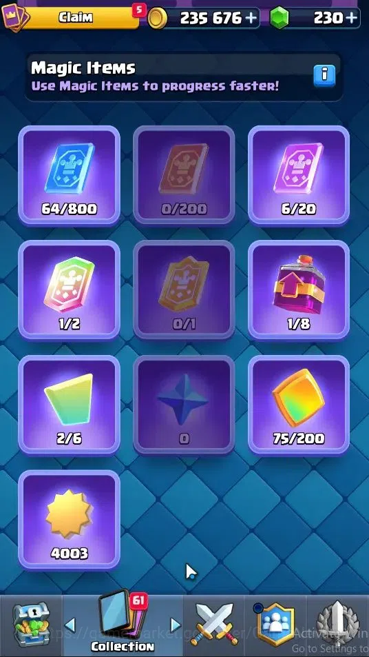Clash Royale Accounts Lv 10|KTL 10|Trophy 4403|Card 82|Limited Skin|1 He image 12