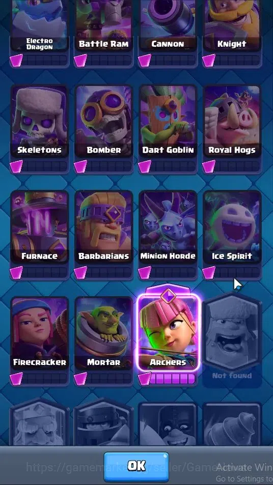 Clash Royale Accounts Lv 10|KTL 10|Trophy 4403|Card 82|Limited Skin|1 He image 13