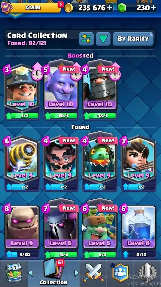 Clash Royale Accounts Lv 10|KTL 10|Trophy 4403|Card 82|Limited Skin|1 He image 5