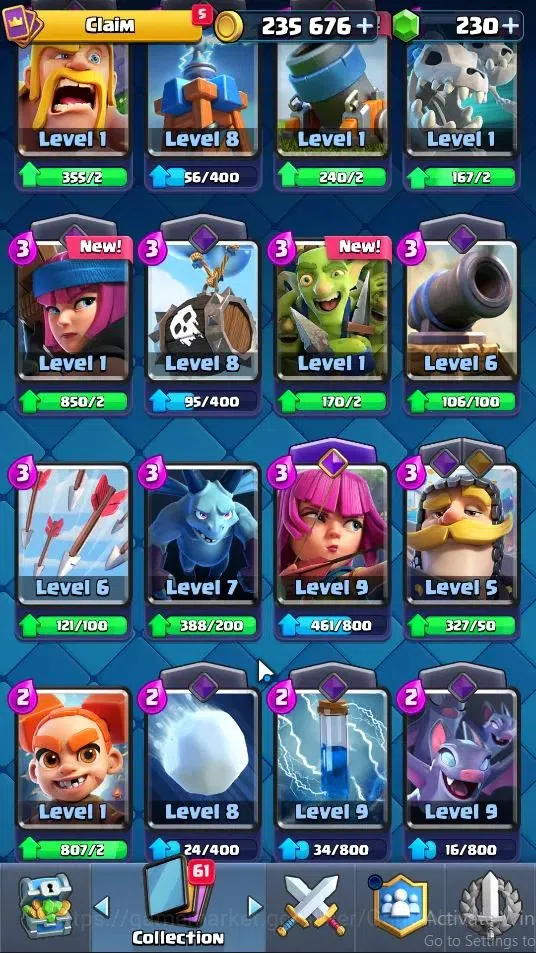 Clash Royale Accounts Lv 10|KTL 10|Trophy 4403|Card 82|Limited Skin|1 He image 9