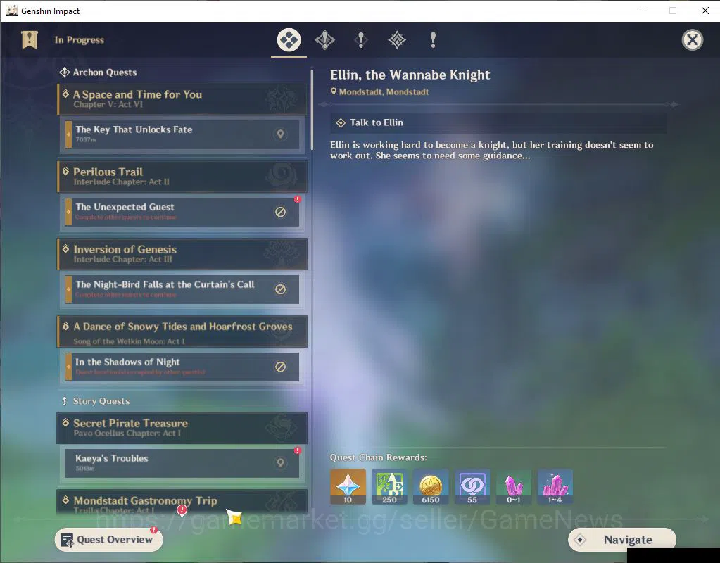 Genshin Impact Accounts Mid Game ASIA|AR 53|6 Limited+3(*5Weapon)|Prime Team 11