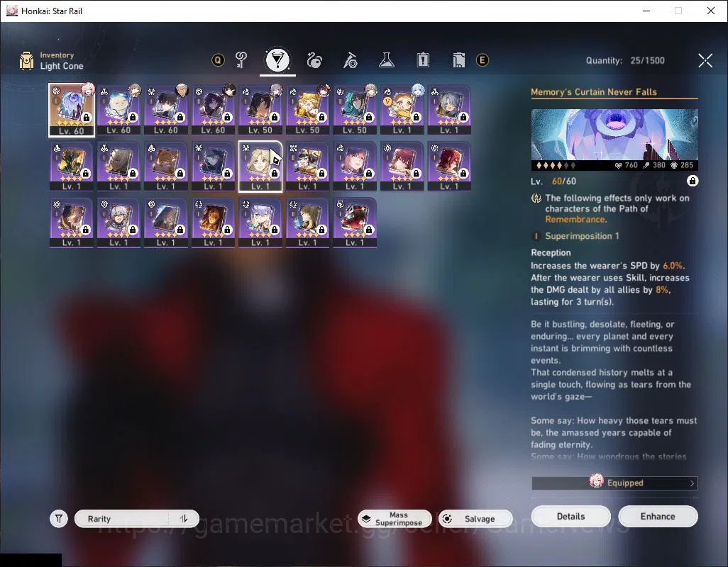 Honkai Star Rail Accounts Asia|TL 50|24,3K SJ+23 SRSP+2 Gold C|5 Limited|Cer image 4
