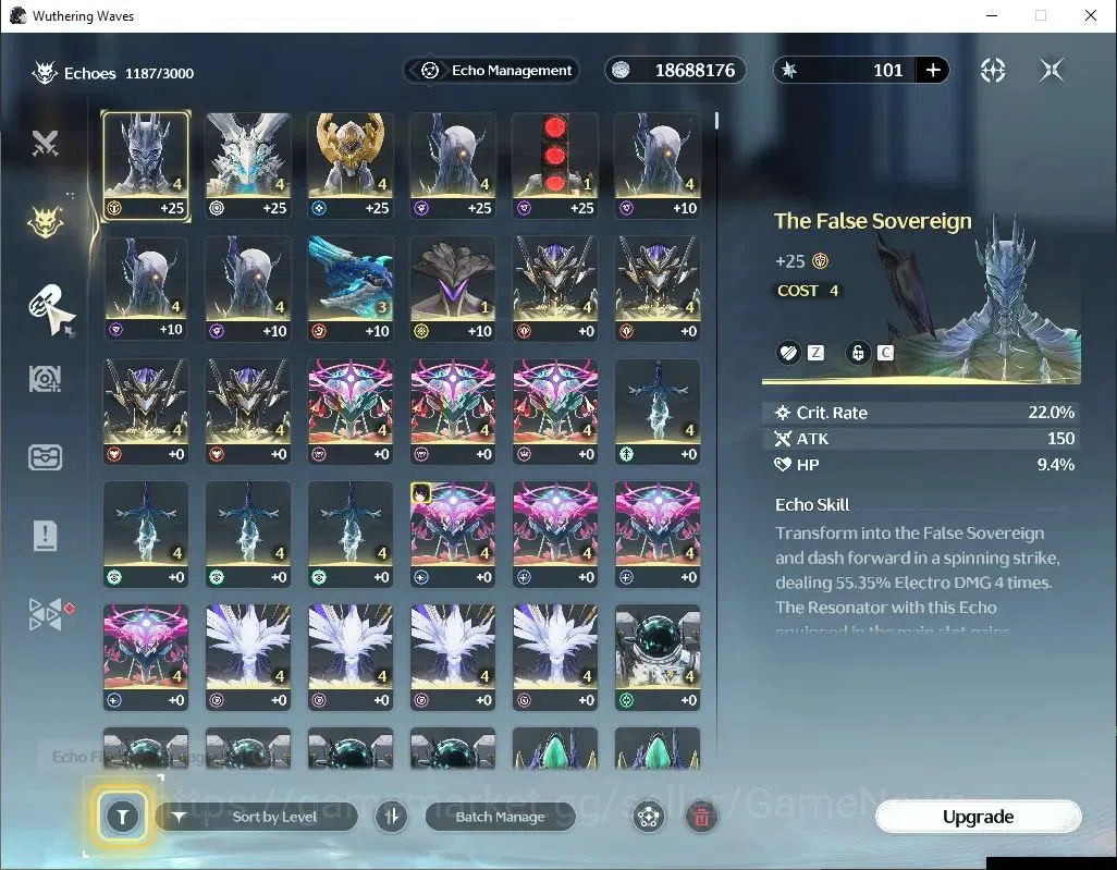 Wuthering Waves Accounts Others SEA |UL 49|2 Limited| Yangyang: Xuanling RC 4 + Signature, Rebecca |DB Lvl 30|MC Female|Log 6