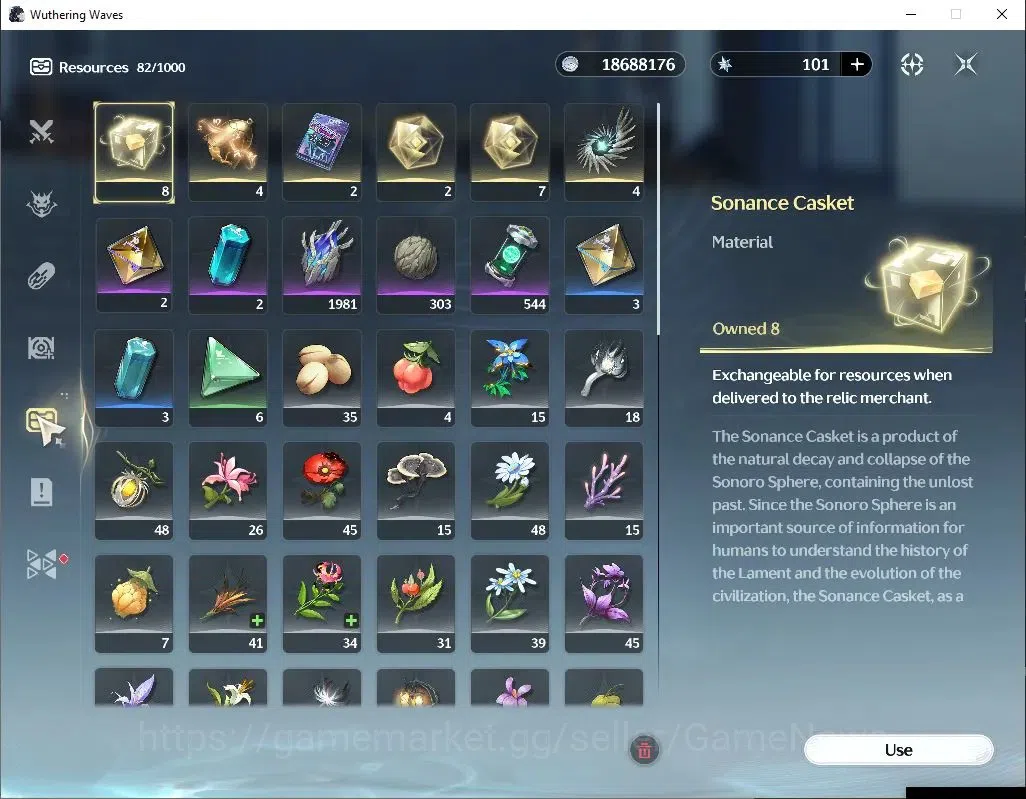 Wuthering Waves Accounts Others SEA |UL 49|2 Limited| Yangyang: Xuanling RC 4 + Signature, Rebecca |DB Lvl 30|MC Female|Log 8