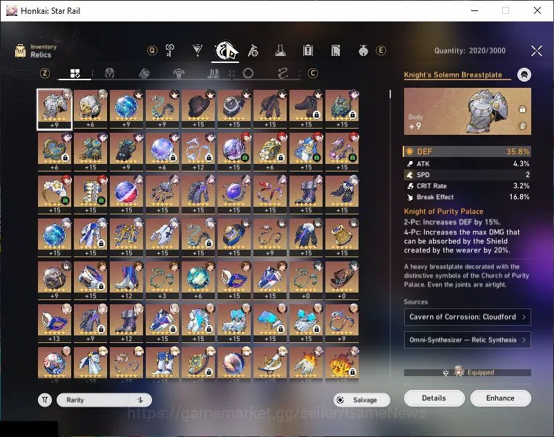 Honkai Star Rail Accounts Asia|TL 67| 9 Limited |Sunday+Sign,Hysilens,Saber, image 6