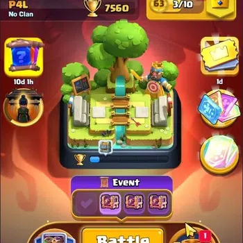 Clash Royale Accounts Others Trophy 7560 |CL 1354 |KTL 13 | 121 Card |3 Hero|6 Evo|7 Champ|Arena 20 |820 Gems| Proteck OFF