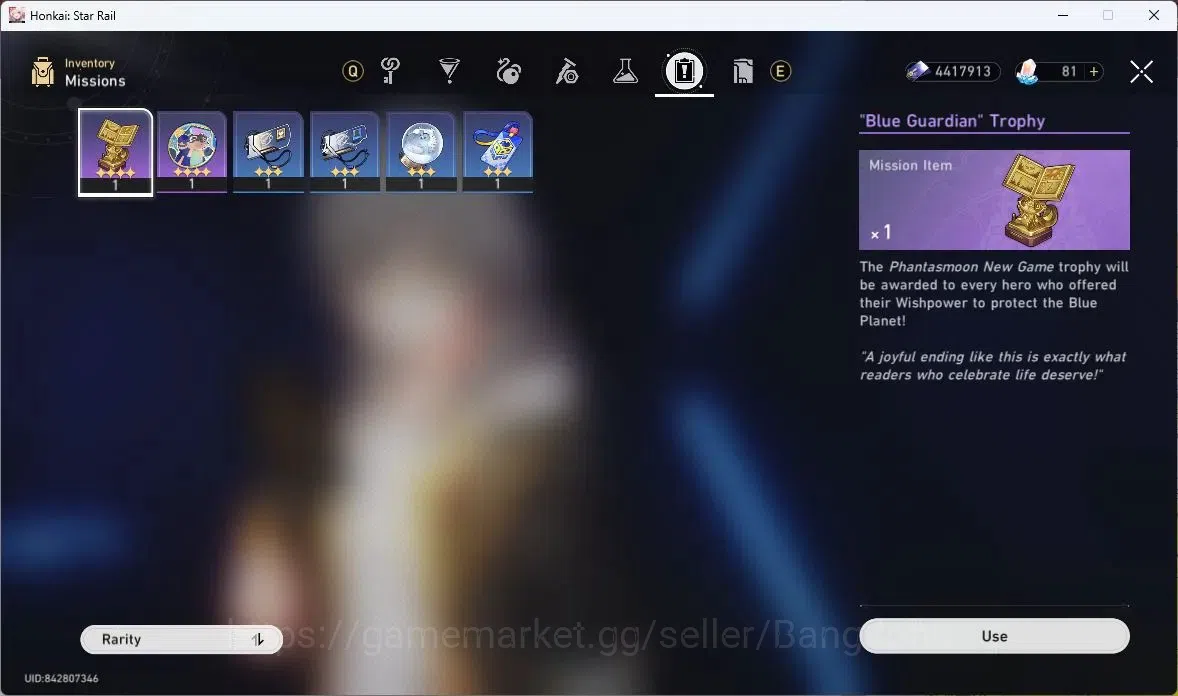 Honkai Star Rail Accounts Others ASIA | TL 31 | 4 LIMIT | SILVER WOLF | SABER | HUO HUO | SPARKLE | BALIU | YANQING |SPEC 7