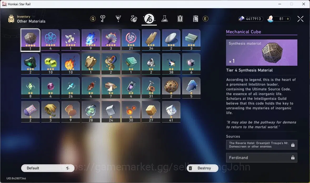 Honkai Star Rail Accounts Others ASIA | TL 31 | 4 LIMIT | SILVER WOLF | SABER | HUO HUO | SPARKLE | BALIU | YANQING |SPEC 9