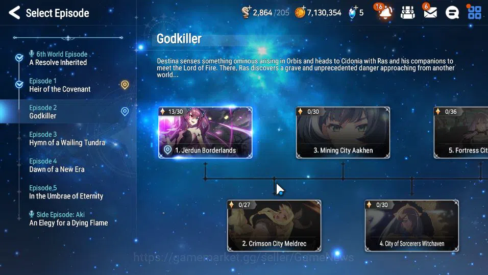 Epic Seven Accounts GLOBAL UnVerif|Starter|2 ML(Lionheart Cermia,LE Ka image 12