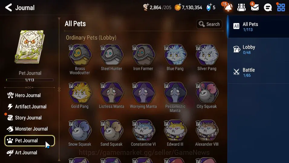 Epic Seven Accounts GLOBAL UnVerif|Starter|2 ML(Lionheart Cermia,LE Ka image 15