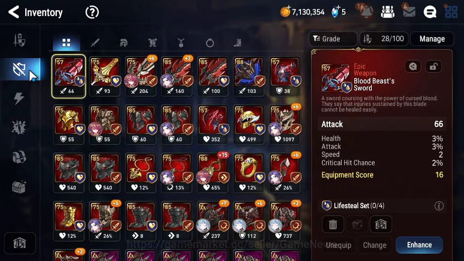 Epic Seven Accounts GLOBAL UnVerif|Starter|2 ML(Lionheart Cermia,LE Ka image 8