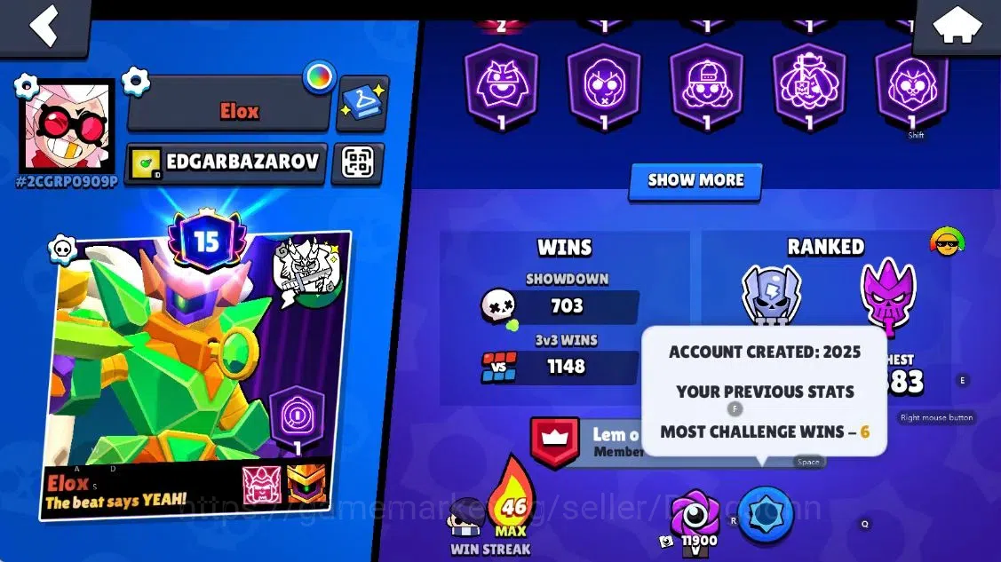 Brawl Stars Accounts Android | 21668 Thropy | 71 Brawler-11 Max Lv - 9  image 4