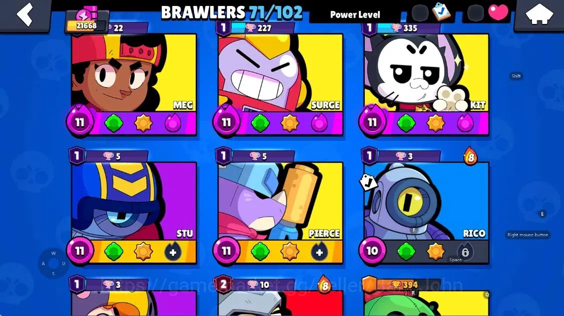 Brawl Stars Accounts Android | 21668 Thropy | 71 Brawler-11 Max Lv - 9  image 7