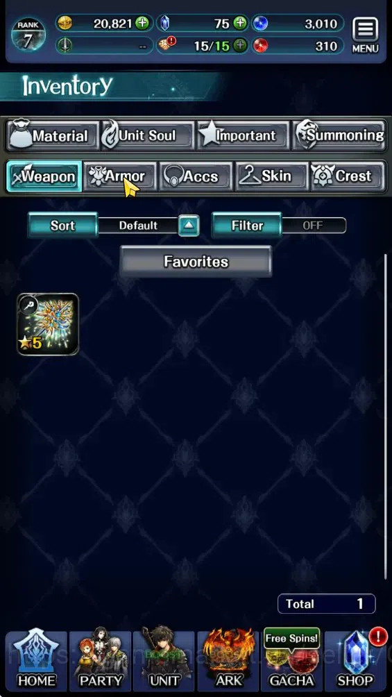 Last Cloudia Accounts GLOBAL|Rank 7|Collab Brave Frontier (Fire God Varg image 12