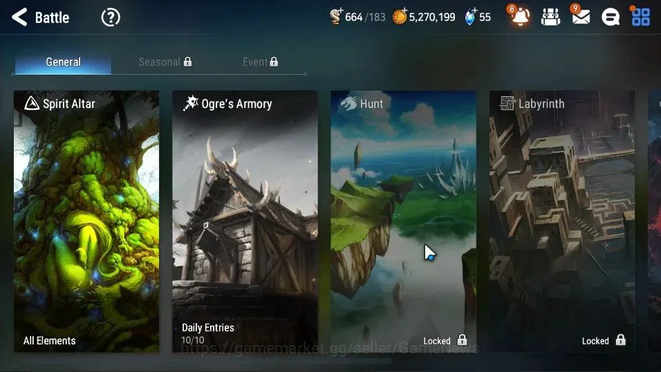 Epic Seven Accounts GLOBAL UnVerif|New Era|3 ML(WOTM Tenebria,Straze,S image 11