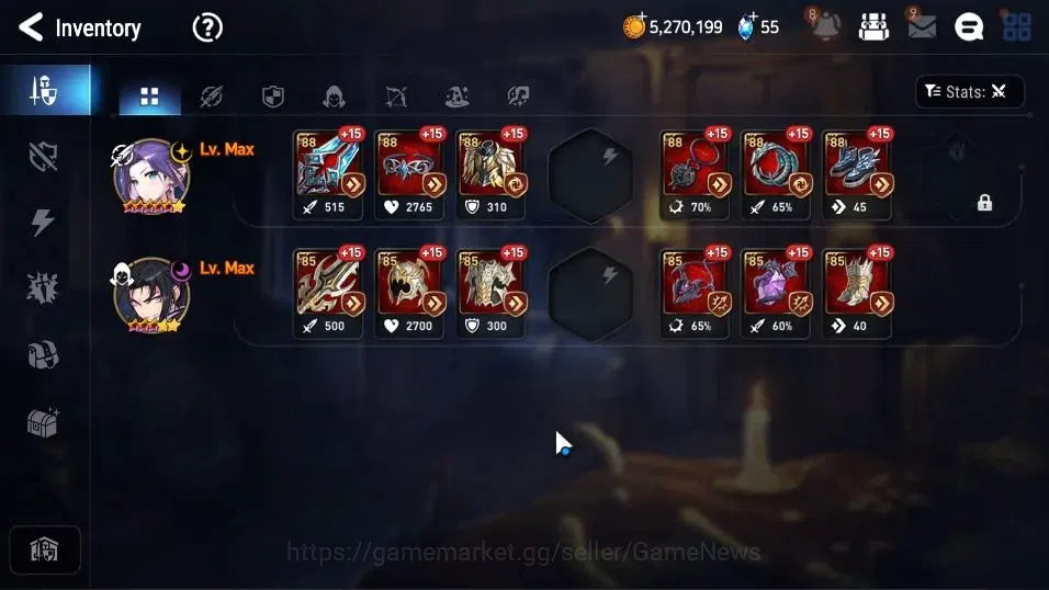 Epic Seven Accounts GLOBAL UnVerif|New Era|3 ML(WOTM Tenebria,Straze,S image 14