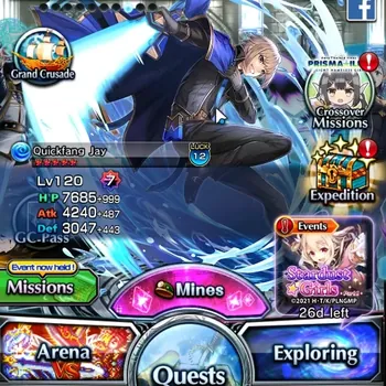 Grand Summoners Accounts End-Game Global|Rank 95|19 Ascend 21 TW (UP Roy,S Miyu,Beta,Alpha,Chloe,)+TW DLS Rimuru,SS
