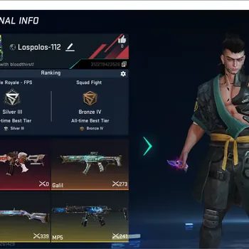 Blood Strike Accounts Collab Skin ASIA|AOT: M4A1|ULTRA MELEE: Butterfly Knife|1 BLEACH Striker|1 ULTRA Gun|1 ULTRA Striker|7