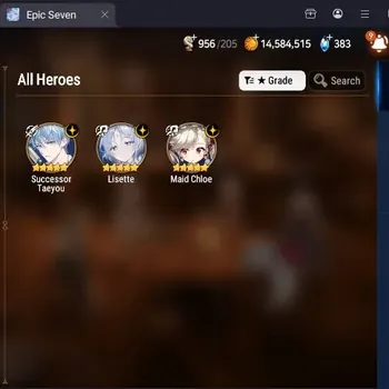 Epic Seven Accounts Starter Global Unverif|Best Starter|3 ML(STaeyou,Lisette,MChloe)|PoH ON|MoR 16|Side Story Locked|Stigma