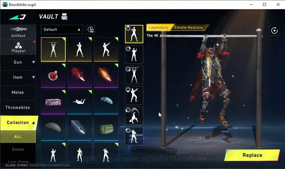 Blood Strike Accounts EU MENA|4 ULTRA[ETHAN-Raid Mask,HANK-Tricky Smile, image 10