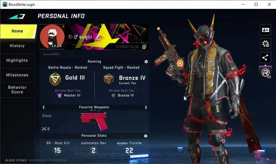 Blood Strike Accounts EU MENA|4 ULTRA[ETHAN-Raid Mask,HANK-Tricky Smile, image 2