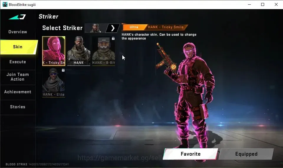 Blood Strike Accounts EU MENA|4 ULTRA[ETHAN-Raid Mask,HANK-Tricky Smile, image 4