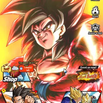 Dragon Ball Legends High-End 257M Total Power|LV 157|5 UL+ 13 LL|Saiyan 4 Full  image 1