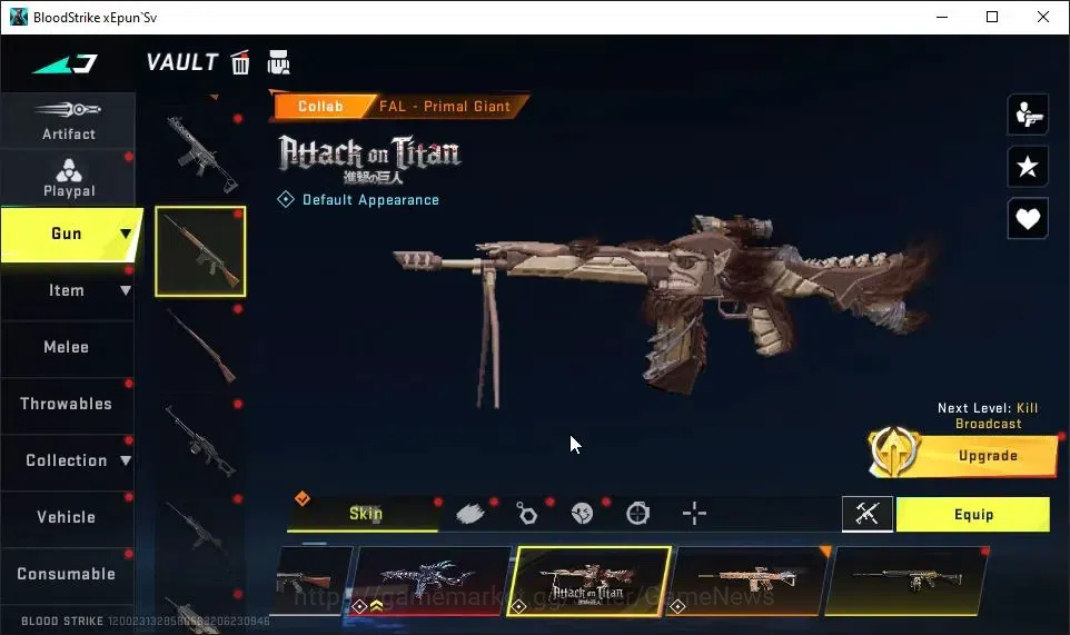 Blood Strike Accounts ASIA|ETERNAL DEagle|Collab TokRev[FN2000,Takemichi image 10