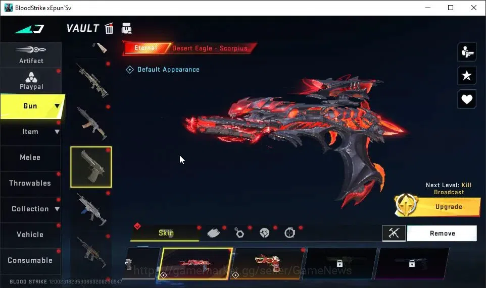 Blood Strike Accounts ASIA|ETERNAL DEagle|Collab TokRev[FN2000,Takemichi image 13