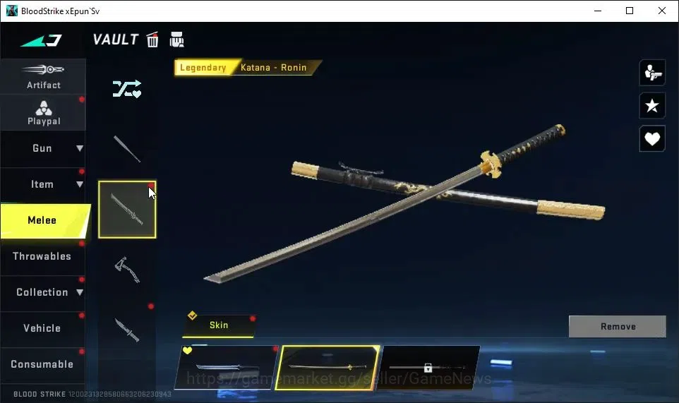 Blood Strike Accounts ASIA|ETERNAL DEagle|Collab TokRev[FN2000,Takemichi image 3