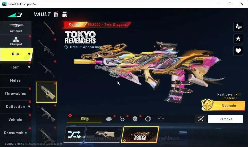 Blood Strike Accounts ASIA|ETERNAL DEagle|Collab TokRev[FN2000,Takemichi image 7