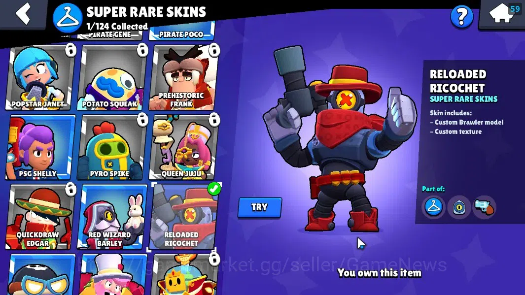 Brawl Stars Accounts 1596 Trophy|21 Brawlers 2 Max Sirius & Starr Nova| image 14