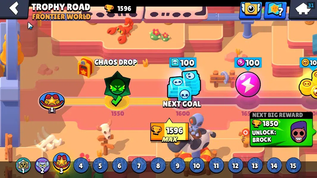 Brawl Stars Accounts 1596 Trophy|21 Brawlers 2 Max Sirius & Starr Nova| image 5