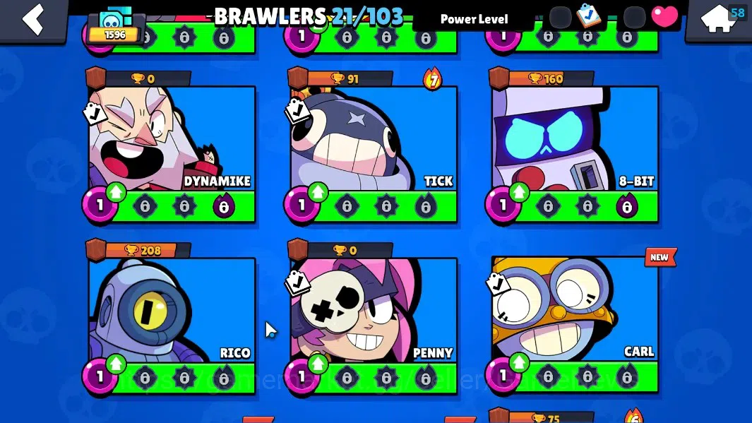 Brawl Stars Accounts 1596 Trophy|21 Brawlers 2 Max Sirius & Starr Nova| image 9