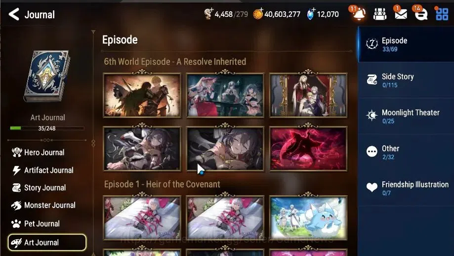 Epic Seven Accounts Global Unverif|New Era|8 ML(DD Ray,Harsetti,Straze image 12