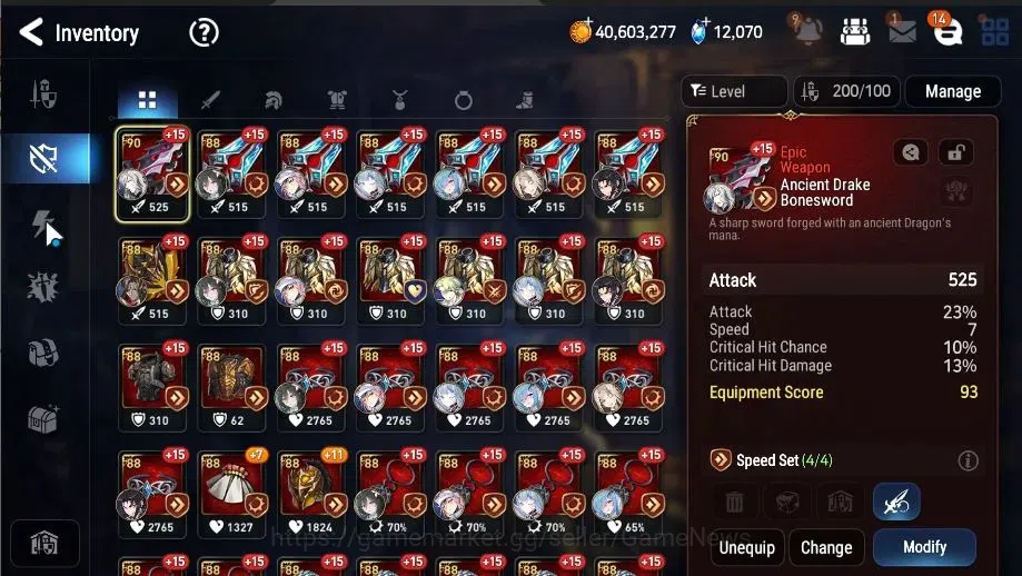 Epic Seven Accounts Global Unverif|New Era|8 ML(DD Ray,Harsetti,Straze image 19
