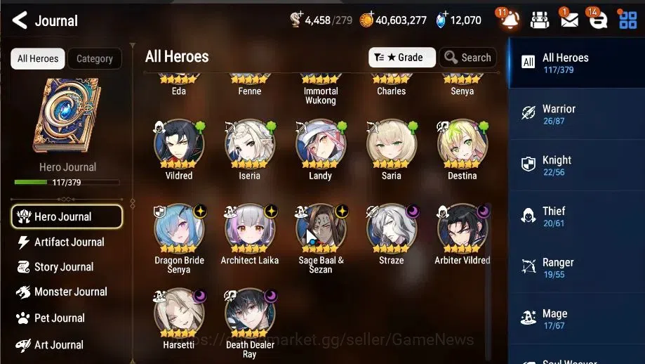 Epic Seven Accounts Global Unverif|New Era|8 ML(DD Ray,Harsetti,Straze image 7