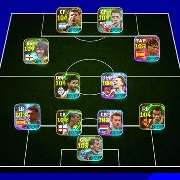 eFootball Accounts High-End Kolektif 3225 Konami only