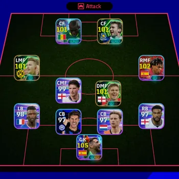 eFootball Accounts Legends & Iconic Players Efootball OVR 3022 Yamal, Unai Simon, KONAMI