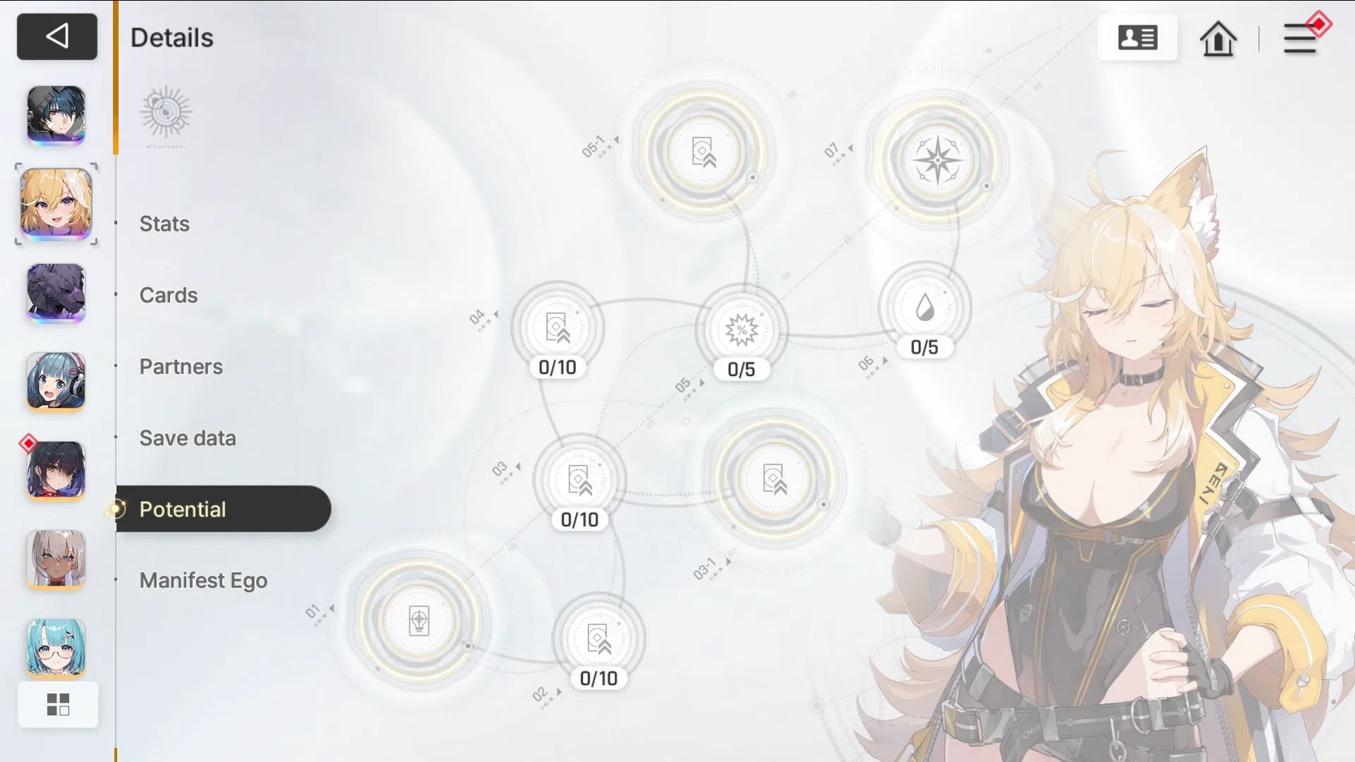 Chaos Zero Nightmare Accounts Global Verif|Lv05|Fresh Starter|3 SSR(Luke,Magna,H image 15