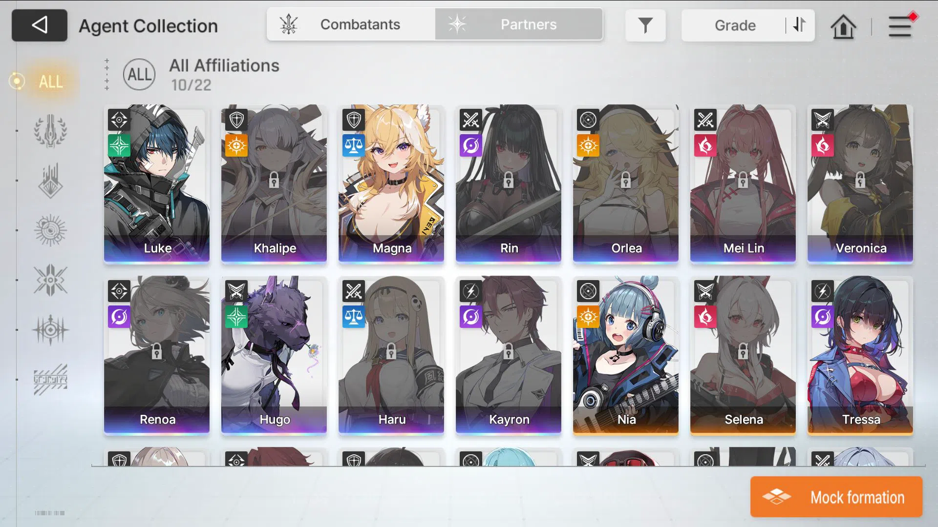 Chaos Zero Nightmare Accounts Global Verif|Lv05|Fresh Starter|3 SSR(Luke,Magna,H image 6