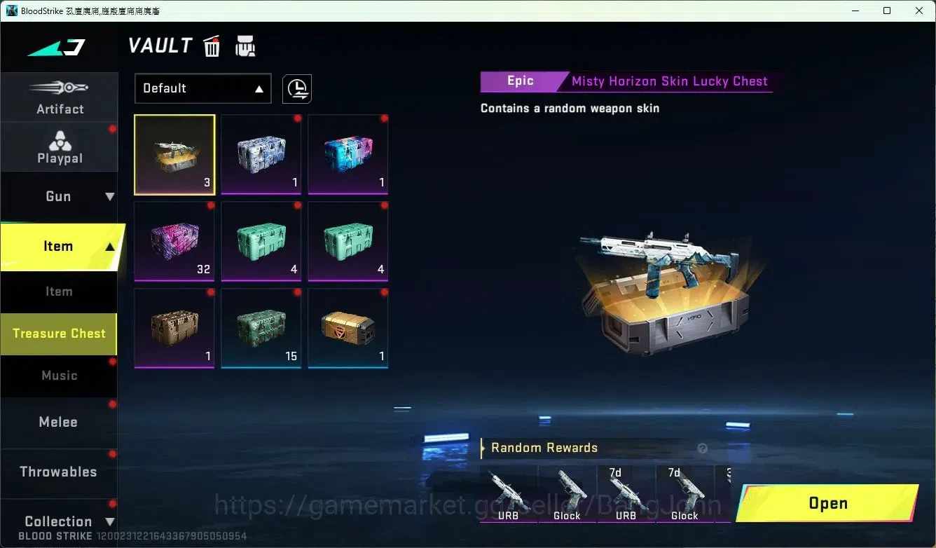 Blood Strike Accounts ASIA | 2 Collab Skins | Limited AR97-Ascendant | 6 image 16